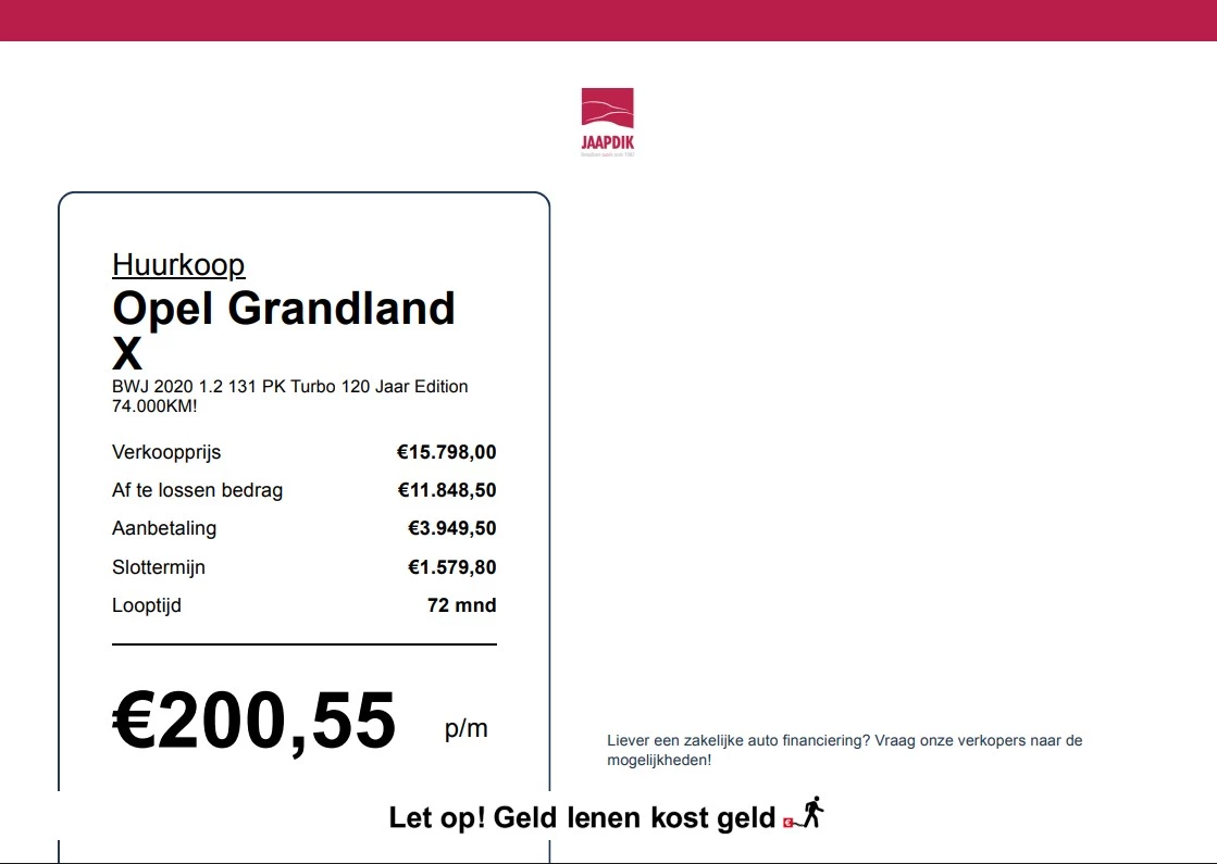 Hoofdafbeelding Opel Grandland X