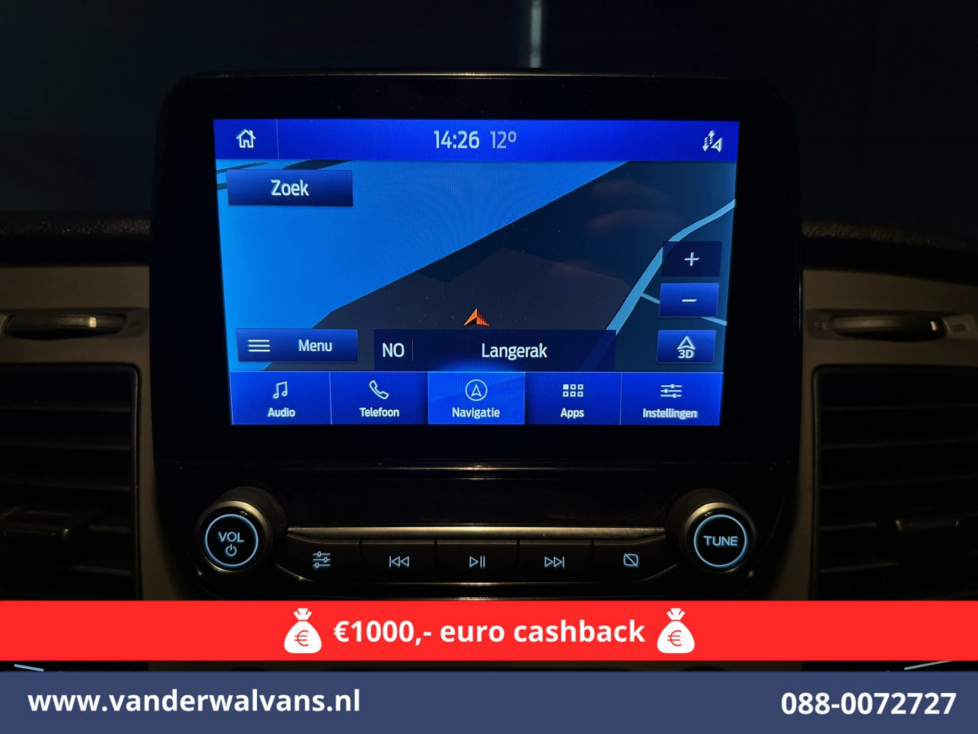 Hoofdafbeelding Ford Transit Custom