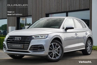 Audi Q5 55 TFSI e quattro Competition - Luchtvering - Dealer onderhouden - Afneembare trekhaak - Virtual Cockpit - 3 x S-line - Zwarte hemel - Stoelverwarming - Adaptieve cruise control - Apple CarPlay - Standkachel -