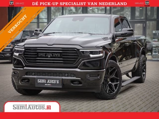 Dodge Ram 1500 LONGHORN BLACK OPS | HUD & VIRTUAL | PRIJS MET LPG + HEAD UP ADG + DEKSEL + PANORAMADAK GWJ + LUCHTVERING SER + BOM VOL | LIMITED LONGHORN® | CREW CAB | DUBBELE CABINE | 5,7L V8 HEMI 402 PK 4X4 | 5 PERSOONS | GRIJSKENTEKEN | VOORRAAD NR 2202 - 9563
