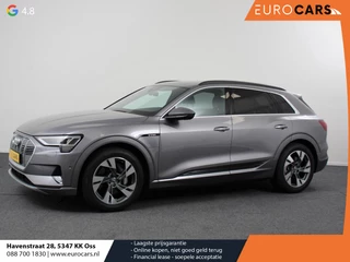 Hoofdafbeelding Audi e-tron Audi e-tron e-tron 55 quattro advanced Pro Line Plus 360pk! | Navigatie | Climate Control | Electrisch bedienbare achterklep | Camera | Alcantara