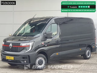 Renault Master 150PK 2025-Model L3H2 Trekhaak Airco Cruise Camera Parkeersensoren CarPlay Euro6 L3 Airco Trekhaak Cruise control