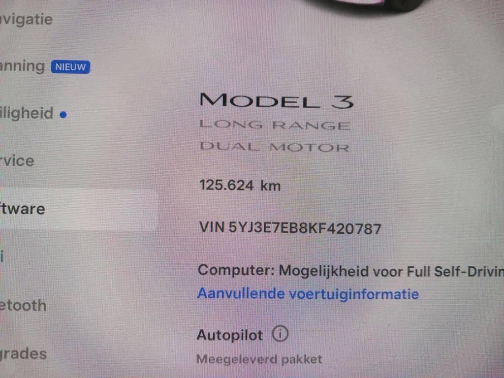 Hoofdafbeelding Tesla Model 3