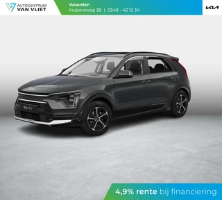 Kia Niro 1.6 GDi Hybrid DynamicPlusLine | LED | Clima | Navi | Carplay | Stoel-/stuurverwarming | Schuif-/kanteldak | Head-up display