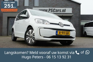 Hoofdafbeelding Volkswagen e-up! Vw e-Up! Marge Camera|Cruise|Elek.Raam|PrivacyGlass|Velgen