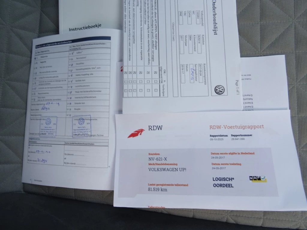 Hoofdafbeelding Volkswagen up!