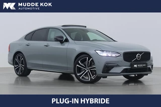 Volvo S90 T8 Ultimate Dark | Long Range | Bowers&Wilkins | Luchtvering Achter | Head-Up | Schuif/kanteldak | BLIS