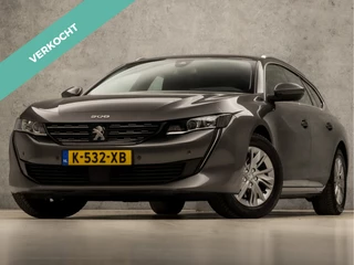 Peugeot 508 SW 1.2 PureTech Sport Automaat (APPLE CARPLAY, GROOT NAVI, 360 CAMERA, TREKHAAK, SPORTSTOELEN, KEYLESS, LANE ASSIST, DAB+, NIEUWE APK, NIEUWSTAAT)