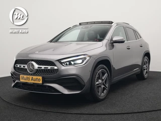 Mercedes-Benz GLA 250 e AMG Line Plug in Hybrid 218pk Dealer O.H | PHEV | Trekhaak af Fabriek | Panodak | Head Up| Adaptive Cruise | Apple Carplay | 360 camera | Sfeeverlichting | Lederen Sportstoelen Verwarmd | Widescreen Display | Navigatie | DAB |
