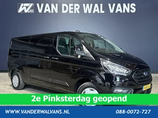 Ford Transit Custom 2.0 TDCI 130 pk L2H1 Euro6 Airco | LED | Cruisecontrol | Apple Carplay | Android Auto Verwarmde voorruit, Parkeersensoren, Bijrijdersbank, 2800kg trekvermogen