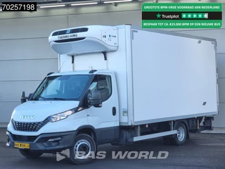 Iveco Daily 72C21 Koelwagen LBW 12 Palets Lamberet Thermo King T-600R 380V Luchtvering Airco Cruise Camera Koeler Koel Kühlwagen Airco Cruise control