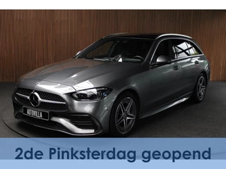 Mercedes-Benz C-Klasse Estate 220d AMG Panodak Leer Navi HUD 360° Massagestoelen PTS Distronic Plus Elektr. achterklep BTW auto