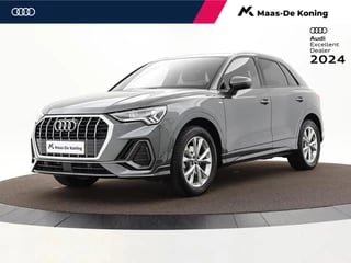 Audi Q3 35 TFSI 150pk S-Tronic S Edition | Apple Car Play | Navigatie | ACC | 18"Velgen | Sportstoelen | P-Sensoren | Garantie t/m 12-08-2026 of 100.000km