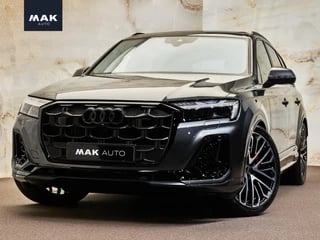 Audi Q7 60 TFSI e Quattro Pro Line S Competition, MJ2024, pano, B&O adv., 4W-best, adv. onderstel, OLED, S sportstoelen, nachtz., massage, HUD, tr.haak, keyless, 22", NP171k