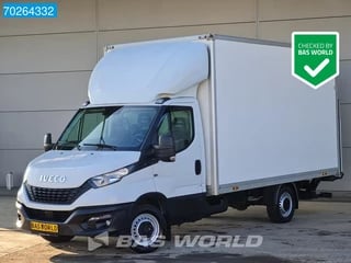 Iveco Daily 35S14 Bakwagen Laadklep Zijdeur Euro6 Airco Cruise Meubelbak Koffer 20m3 Airco Cruise control