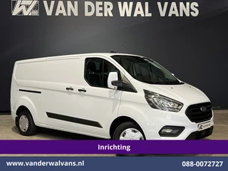 Ford Transit Custom 2.0 TDCI L2H1 Inrichting Euro6 Airco | Navigatie | Camera | LED | Cruisecontrol | Apple Carplay Parkeersensoren, Verwarmde voorruit, Stoelverwarming, Bijrijdersbank, 2800kg trekvermogen