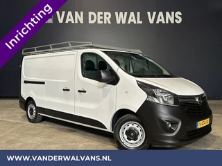 Opel Vivaro 1.6 CDTI 126pk L2H1 inrichting Euro6 Airco | Imperiaal | Trekhaak | Navigatie | Camera | Cruisecontrol Parkeersensoren, Bijrijdersbank