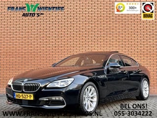 BMW 6 Serie Coupé 640i High Executive | 320 PK! | Panoramadak | Leder | Harman/Kardon | Lane Assist |  Camera | Head-Up Display | Softclose | Led |