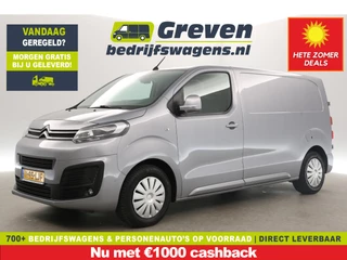 Citroën Jumpy 2.0 BlueHDI L2H1 177PK Automaat Airco 360Camera Carplay Cruise LED PDC 3 Persoons Trekhaak