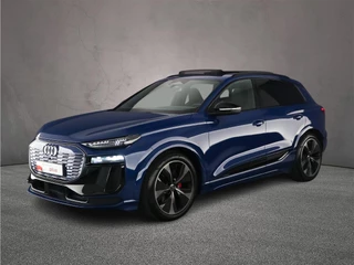 Audi Q6 e-tron Advanced edition performance 100 kWh | Luchtvering | Headup | B&O | Pano | Trekhaak | Pasagiersscherm | 360 Camera | Oled |
