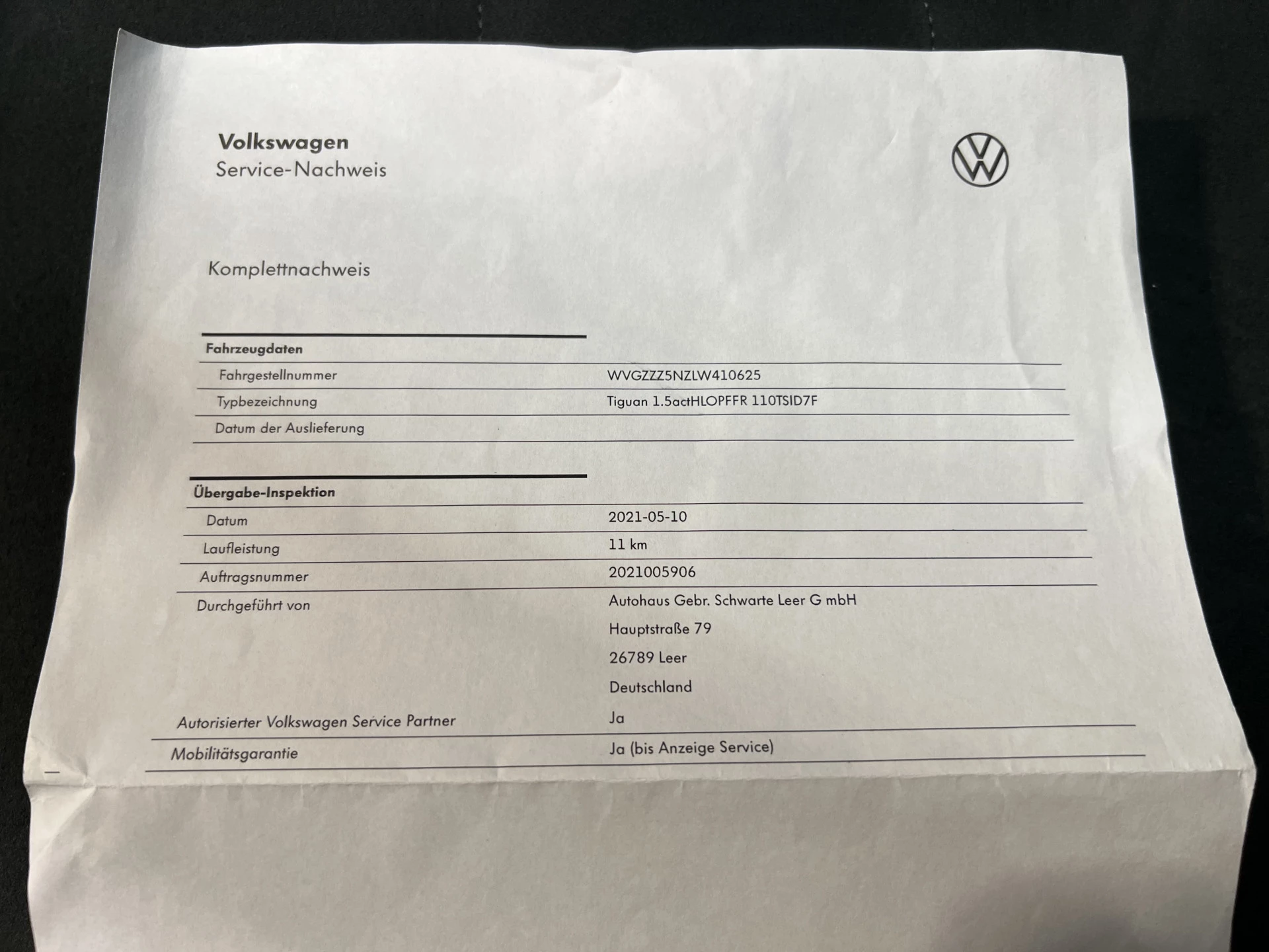 Hoofdafbeelding Volkswagen Tiguan