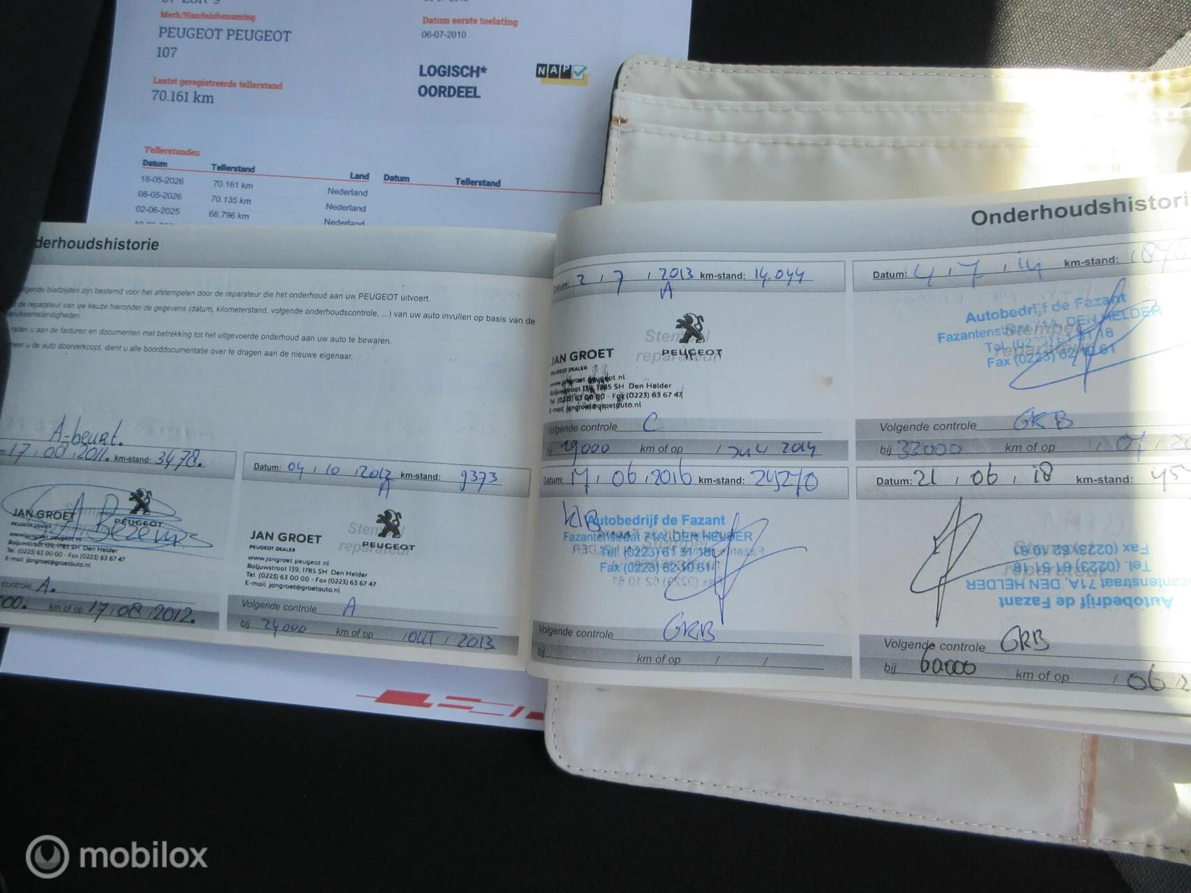 Hoofdafbeelding Peugeot 107