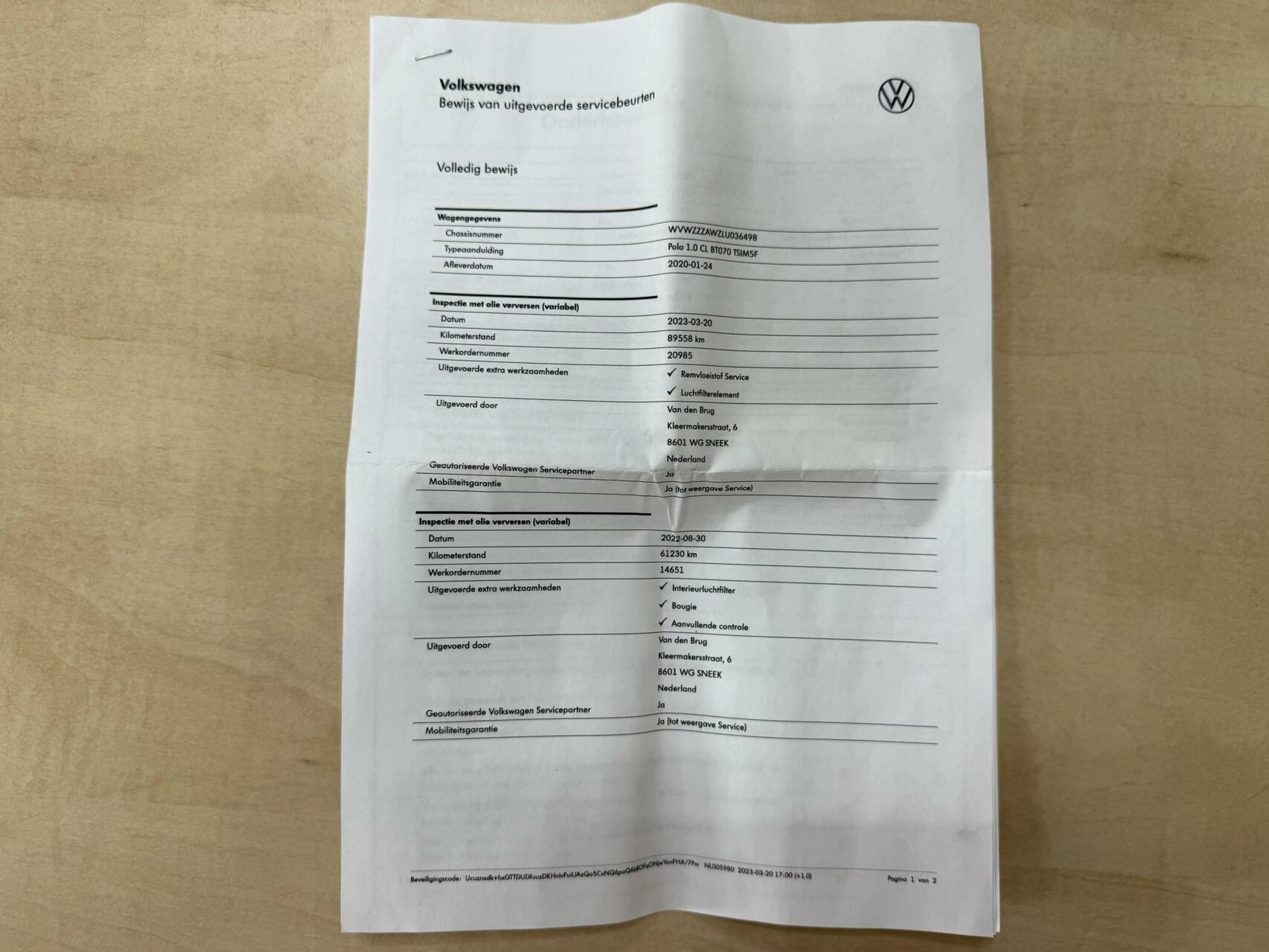 Hoofdafbeelding Volkswagen Polo