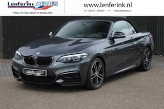 BMW 2-serie Cabrio M240i High Executive Navi Leder Led koplampen