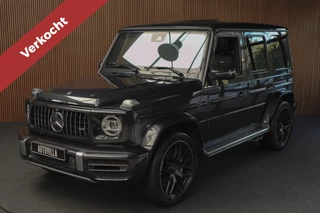 Mercedes-Benz G-Klasse G63 AMG Panodak Carbon Burmester Leer 360 PTS Open dak Navi Memory Stoelventilatie Stoelverwarming Climate NL auto
