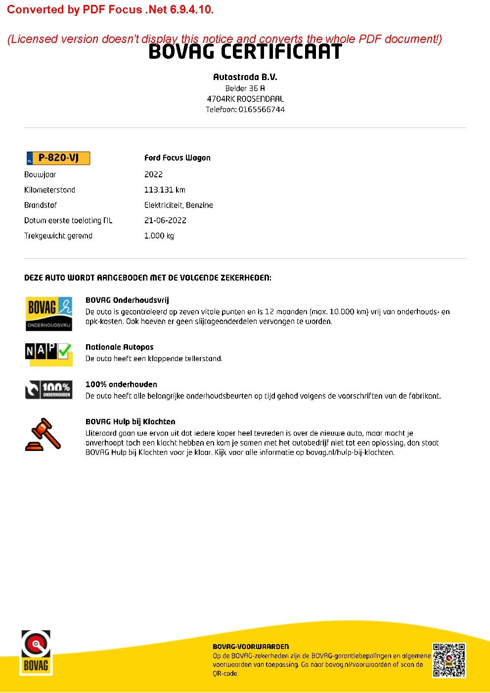 Hoofdafbeelding Ford Focus