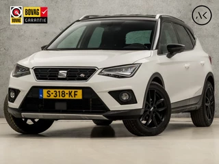 SEAT Arona 1.0 TSI FR Intense Sport Automaat (APPLE CARPLAY, GROOT NAVI, CLIMATE, STOELVERWARMING, SPORTSTOELEN, GETINT GLAS, ADAPTIVE CRUISE, PARKEERSENSOREN, NIEUWSTAAT)