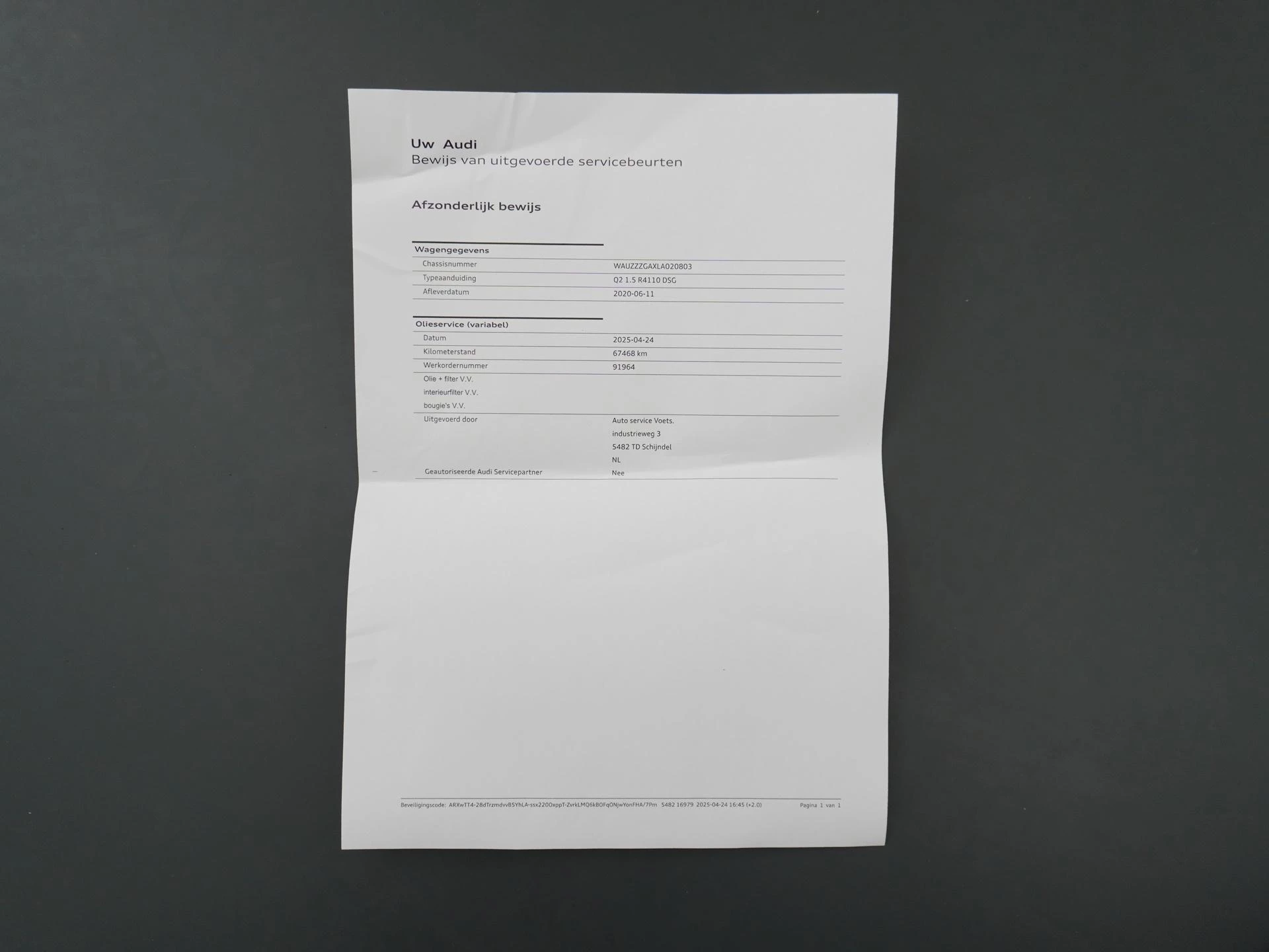 Hoofdafbeelding Audi Q2