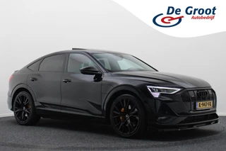 Hoofdafbeelding Audi e-tron Audi e-tron Sportback 55 Quattro S Edition 95 kWh Leer, 360° Camera, Panoramadak, Luchtvering, Standkachel, ACC, 22''