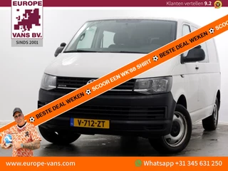 Volkswagen Transporter T6 2.0 TSI Benzine 4Motion 4x4 DSG-Automaat Lang D.C. Achterklep BPM-Vrij 07-2019