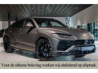 Hoofdafbeelding Lamborghini Urus Lamborghini Urus 4.0 V8 BTW Full Carbon in- & exterieur|B&O Advanced 3D|ANIMA|Ceramic|Massage|Keyless|HUD|23"|Pano|Softclose