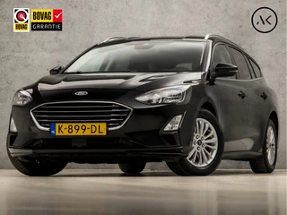 Ford Focus Wagon 1.0 EcoBoost Titanium X Automaat (VIRTUAL COCKPIT, APPLE CARPLAY, GROOT NAVI, STUUR/STOELVERWARMING, SPORTSTOELEN, ADAPTIVE CRUISE, KEYLESS, GETINT GLAS, CAMERA, NIEUWSTAAT)