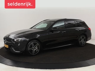 Mercedes-Benz C-klasse 300e AMG Line | Panoramadak | Trekhaak |  360 Camera | Leder | Stoelverwarming | Adaptive cruise | Memory | Sfeerverlichting | PHEV | Plug In