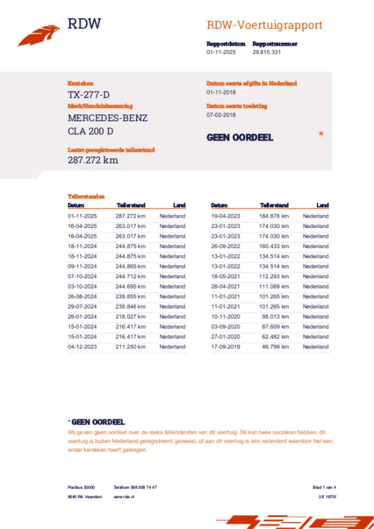 Hoofdafbeelding Mercedes-Benz CLA