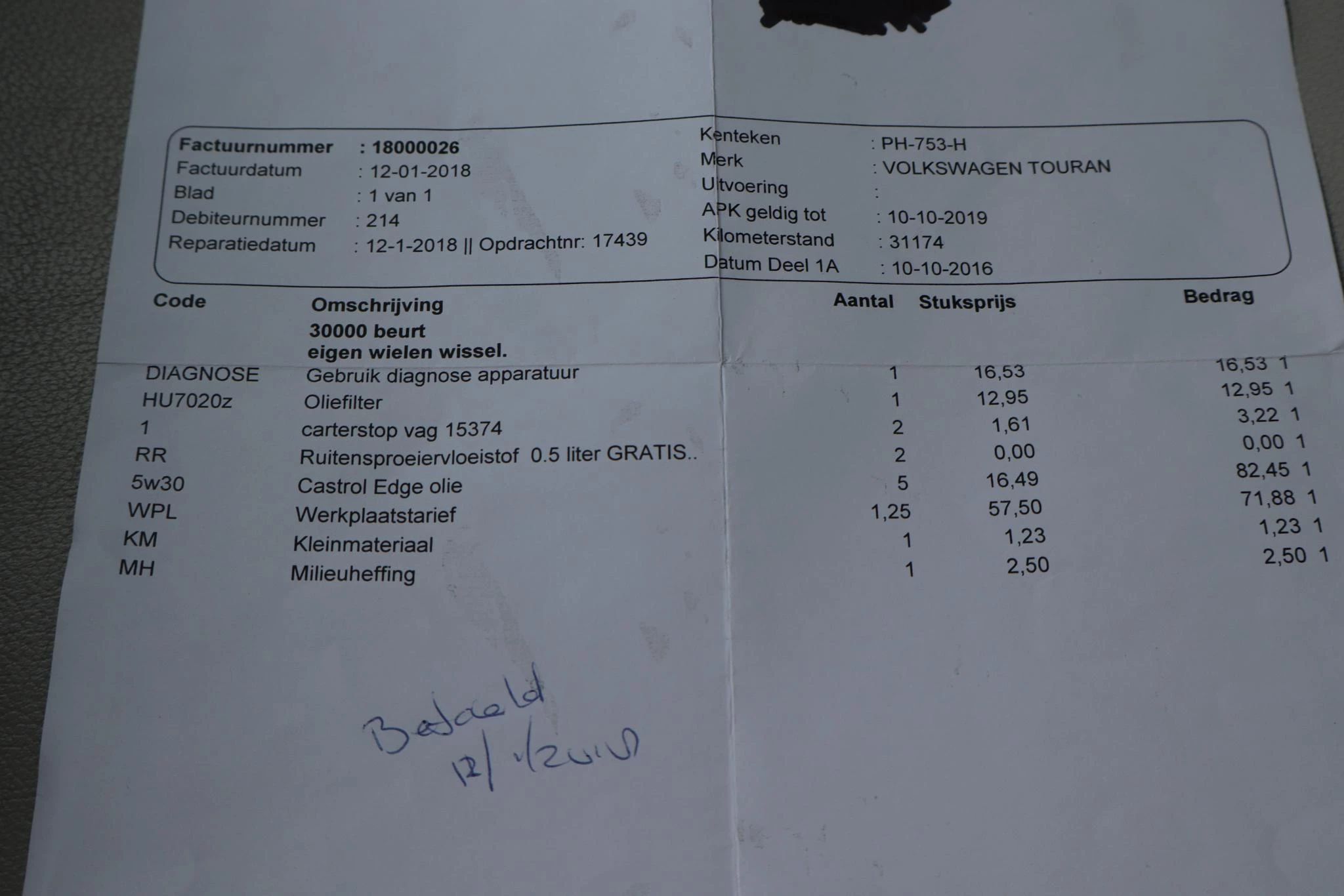Hoofdafbeelding Volkswagen Touran