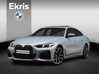 Hoofdafbeelding BMW 4 Serie BMW 4-serie Gran Coupé 420i | High Executive | M Sportpakket Pro | Panodak | Harman Kardon | Head-Up | Driving Assistant Prof. | Parking Assistant Plus | Comfort Access | 19'' LMV