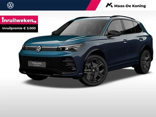 Volkswagen Tiguan R-Line-Edition 1.5 eHybrid 272 pk 6 versn. DSG · Assistance pakket plus · Black style pakket · Comfort pakket · Design pakket · Trekhaak incl. aanhangermanoeuvreerhulp (trailer assist) ·
