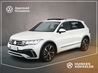 Volkswagen Tiguan R-Line Business+ 1.4 TSI eHybrid 245pk DSG Automaat Trekhaak, Lederen bekleding, Panoramadak, LED matrix koplampen, Adaptive cruise control