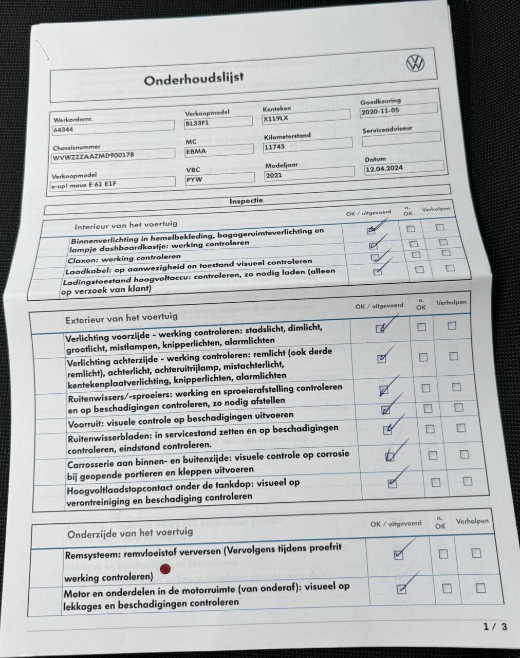 Hoofdafbeelding Volkswagen e-up!