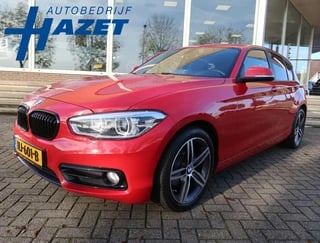 BMW 1-serie 118i 136 PK M-SPORT *KARMESIN ROT* + DRAADLOZE CARPLAY / STOELVERW. / LED