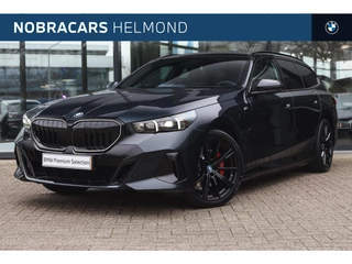 Hoofdafbeelding BMW 5 Serie BMW 5 Serie Touring 530e xDrive High Executive M Sport Automaat / Panoramadak / Trekhaak / Adaptieve LED / Harman Kardon / Parking Assistant Plus / Live Cockpit Professional / Driving Assistant Professional