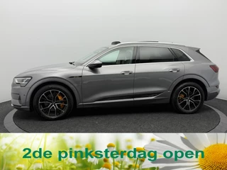 Audi e-tron 55 quattro Business Edition Plus 95 kWh SOH 94,8% | Panoramadak | Camera| Leer | Luchtvering | Navigatie