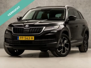 Škoda Kodiaq 1.4 TSI ACT Sport 150Pk Automaat (PANORAMADAK, APPLE CARPLAY, TREKHAAK, GROOT NAVI, 360 CAMERA, MEMORY SEATS, LEDER, STOELVERWARMING, GETINT GLAS, ELEK ACHTERKLEP, NIEUWE APK, NIEUWSTAAT)