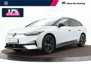 Volkswagen ID.7 Tourer Pro Limited Edition 77 kWh accu 286 pk · 360 graden camera · Achterklep electrisch, inc. Easy open & Close · Prijs is incl inruilbonus