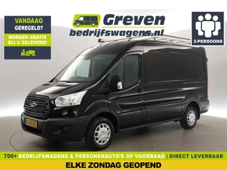 Ford Transit 290 2.0 TDCI L2H2 Airco Cruise 3 Persoons PDC Imperiaal Elektrpakket Trekhaak
