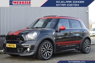 MINI Countryman Mini 1.6 John Cooper Works ALL4 Chili Panorama, Harman/Kardon, Stoelverwarming, Leder, 19'' lmv